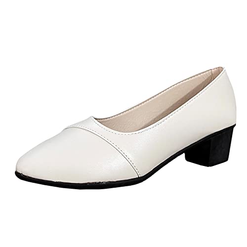 Pumps Damen Trachtenschuhe Bequem Chunky Hochzeitsschuhe Dirndl Kleid Schuhe Mit Blockabsatz Beige 40 Pumps Damen Trachtenschuhe Bequem Chunky Hochzeitsschuhe Dirndl Kleid Schuhe Mit Blockabsatz Beige 40 von Luadnysin
