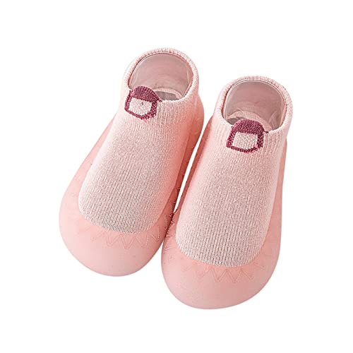 Sockenschuhe Kinder Baby Schuhe Ab 1 Jahr Hausschuhe Lauflernschuhe Sommer Babyschuhe 12-18 Monate Barfussschuhe Mädchen Barfußschuhe Krabbelschuhe Hüttenschuhe Outdoor Rutschsocken Stoppersocken von Luadnysin