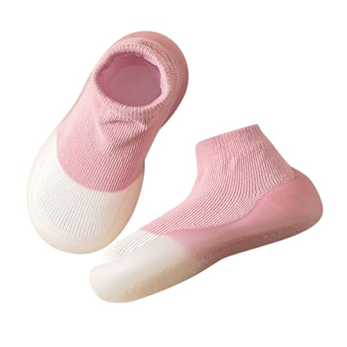 Stoppersocken Baby Sockenschuhe Kinder Babyschuhe 6-12 Monate Lauflernschuhe Winter Krabbelsocken Barfussschuhe Hausschuhe Mädchen Schuhe Ab 1 Jahr Krabbelschuhe Hüttenschuhe Barfußschuhe Draußen von Luadnysin
