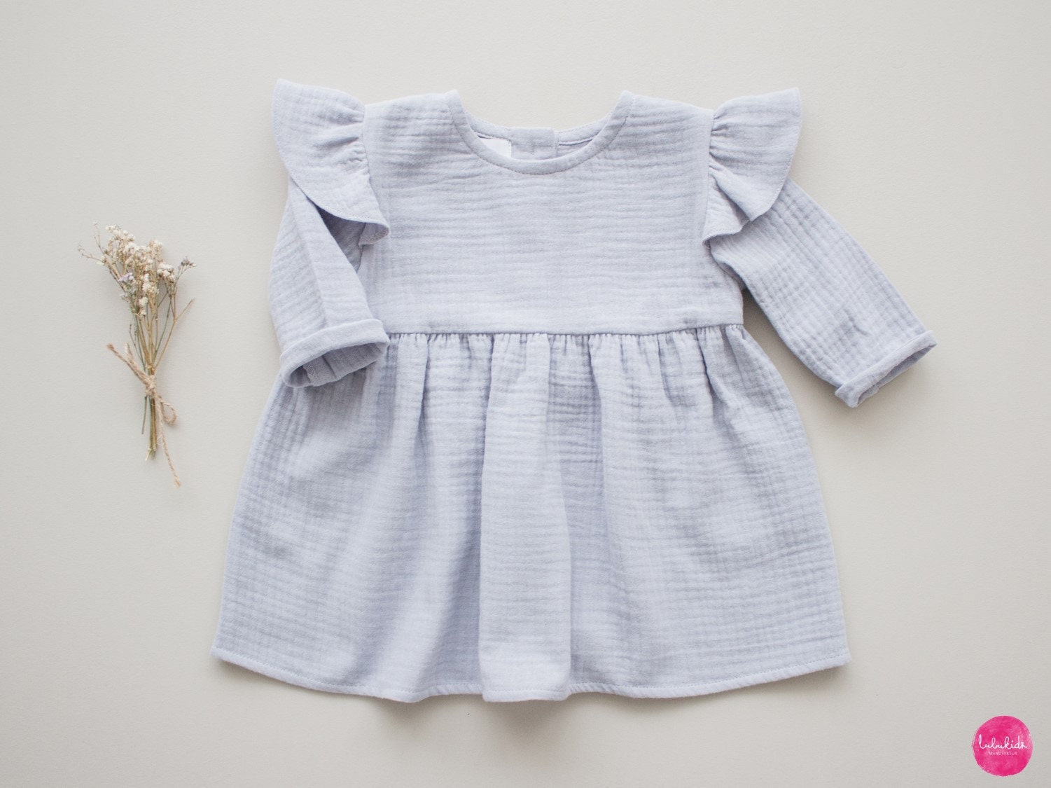 Babykleid Mädchenkleid Taukleid Taufoutfit Baumwollkleid Blumenmädchenkleid Hochzeitskleid Musselinkleid | Bio-Baumwolle Rüschenkleid Babykleid Mädchenkleid Taukleid Taufoutfit Baumwollkleid Blumenmädchenkleid Hochzeitskleid Musselinkleid | Bio-Baumwolle Rüschenkleid von Lubukidz