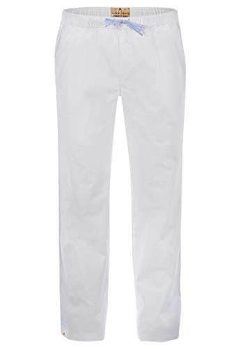 Luca David Olden Glory Damen Pyjama-Pants - Weiß - Größe 42 (2300-19111-42) von Luca David