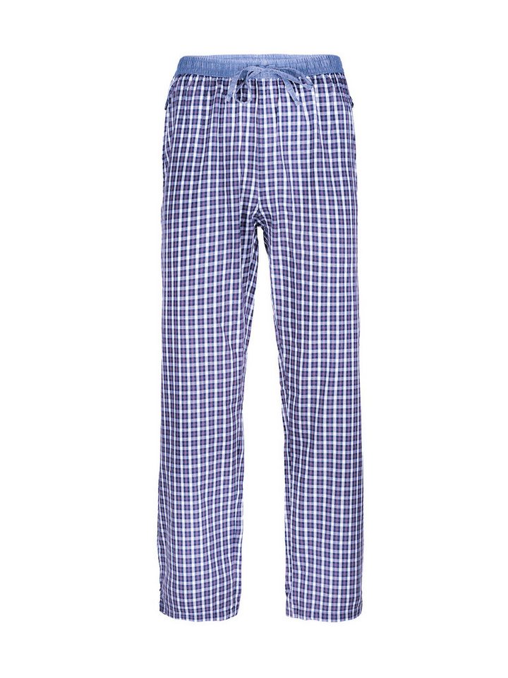 Luca David Pyjamahose Olden Glory - Loungewear Pants - Washed Used Optik (1-tlg) soft auf der Haut - angenehm zu tragen - im Winter, wie im Sommer von Luca David
