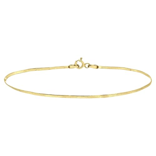 Lucardi - Damen Armband mit Plattierung - Schmuck - Geschenke für Frauen - Gold von Lucardi