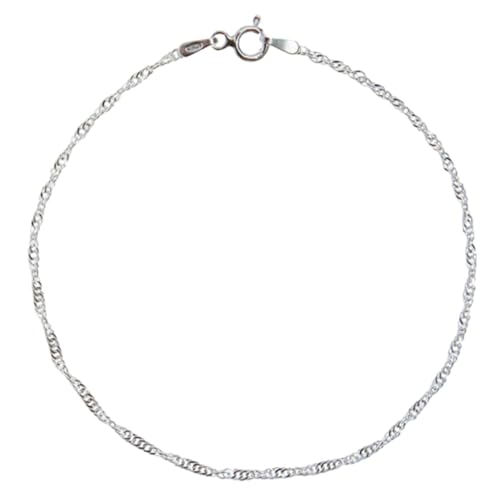 Lucardi - Damen Armband mit Plattierung - Schmuck - Geschenke für Frauen - Silber von Lucardi