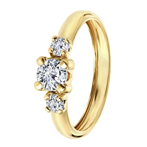Lucardi - Damen Ring - Schmuck - Geschenk Gold Lucardi - Damen Ring - Schmuck - Geschenk Gold von Lucardi