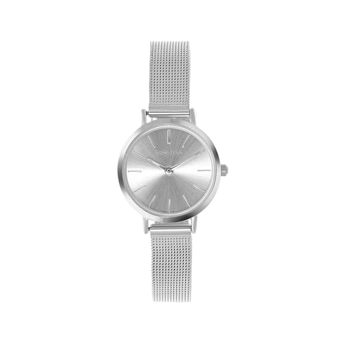 Lucardi - Endless Armbanduhr - Damen Uhr - Spritzfest - Analog - Mit Kunststoffband - Silber von Lucardi