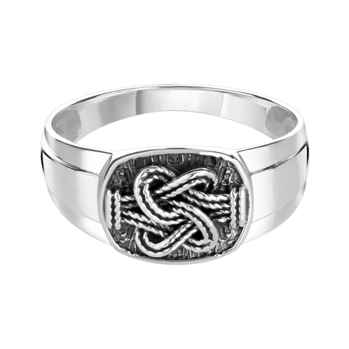 Lucardi - Herren Ring - Schmuck - Geschenk Silber von Lucardi