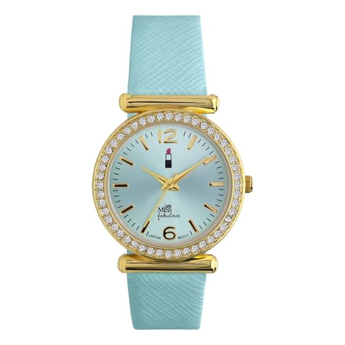 Lucardi - Kinder Little Miss Fabulous Armbanduhr mit PU-Armband - Uhr - PU-Leder - - 30 mm von Lucardi