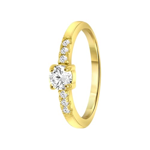 Lucardi - Kinder Plattierter Ring - Schmuck - Geschenk Gold von Lucardi