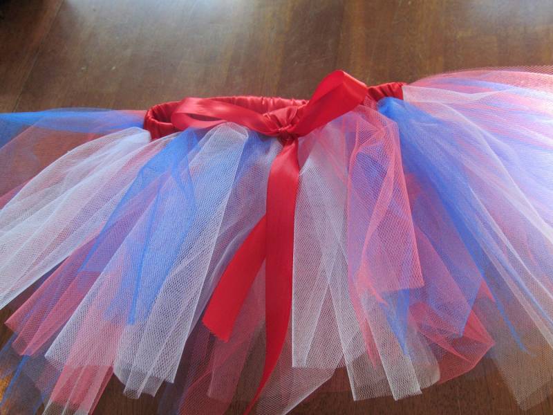 Sale Usa Thematisiert Rot, Weiß, Und Blau Basic Tutu Größe 2T von Lucary