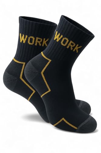 Lucchetti Socks Milano Arbeitssocken Herren 43-46 (43-46, 6 Paar Schwarz-Grau-Blau) von Lucchetti Socks Milano