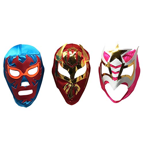 Máscaras de Luchador - Verschiedene mexikanische Wrestling-Masken, Kostüm für mexikanische Fiesta - Erwachsenengröße Lucha Libre Maske Máscaras de Luchador - Verschiedene mexikanische Wrestling-Masken, Kostüm für mexikanische Fiesta - Erwachsenengröße Lucha Libre Maske von LuchaTrucha