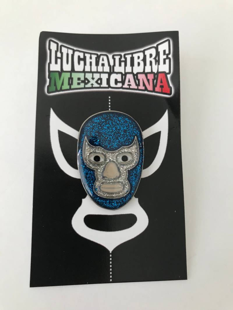 Lucha Libre Maske Pin Luchador von Luchalibrenation