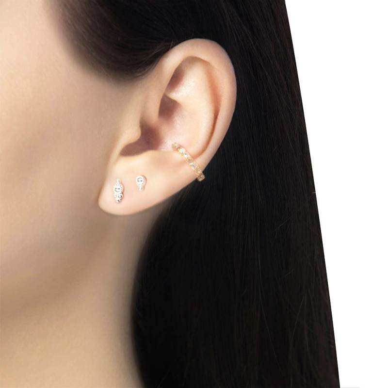 stellar Gold Und Labradorit Ohr Manschette von LucieLocketStudio