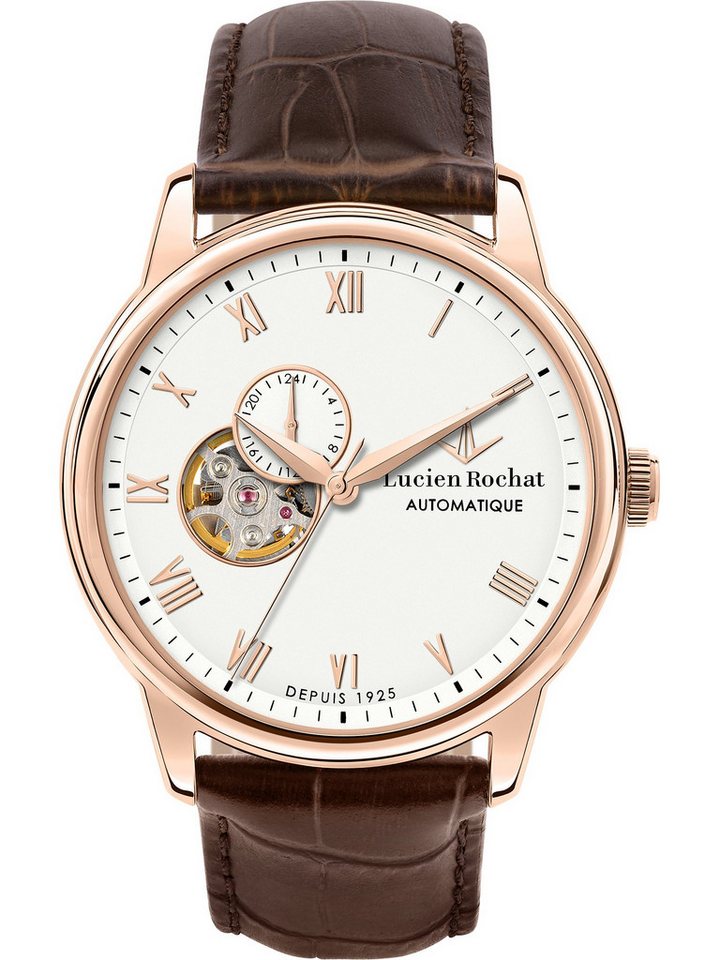 Lucien Rochat Quarzuhr Lucien Rochat Herren-Uhren Analog Automatik von Lucien Rochat