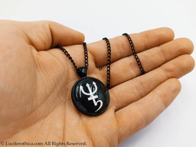 Sigil Of Kali Anhänger - Siegel Von Ma Hindu-Göttin Halskette Gothic Tod Shakti Geschenk Göttliche Mutter Des Universums, Parashakti von LuciferothicaCrafts
