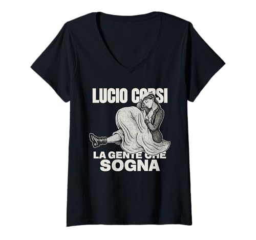 Damen Merch-Kurse Die Leute, die träumen T-Shirt mit V-Ausschnitt Damen Merch-Kurse Die Leute, die träumen T-Shirt mit V-Ausschnitt von Lucio design by Negoziotee.com
