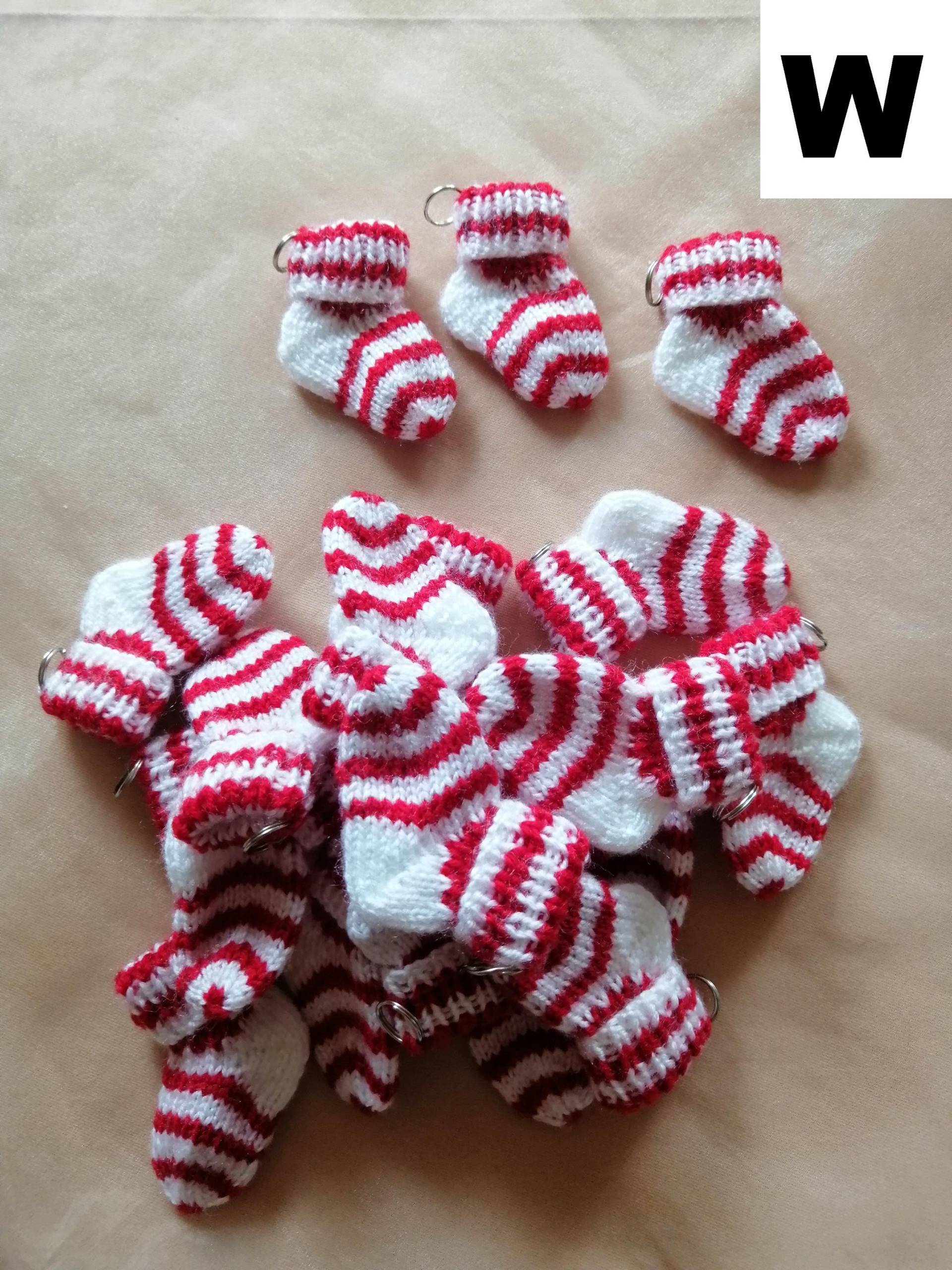 Schlüsselanhänger, Minisöckchen Schlüsselanhänger, Minisöckchen von LucisSockenstuebchen