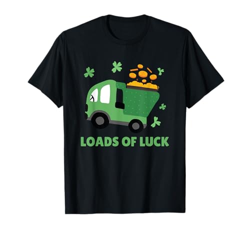 Viel Glück Happy St. Patricks Day für Kinder T-Shirt Viel Glück Happy St. Patricks Day für Kinder T-Shirt von Luck St Day Excavator Happy Patricks Kids Good
