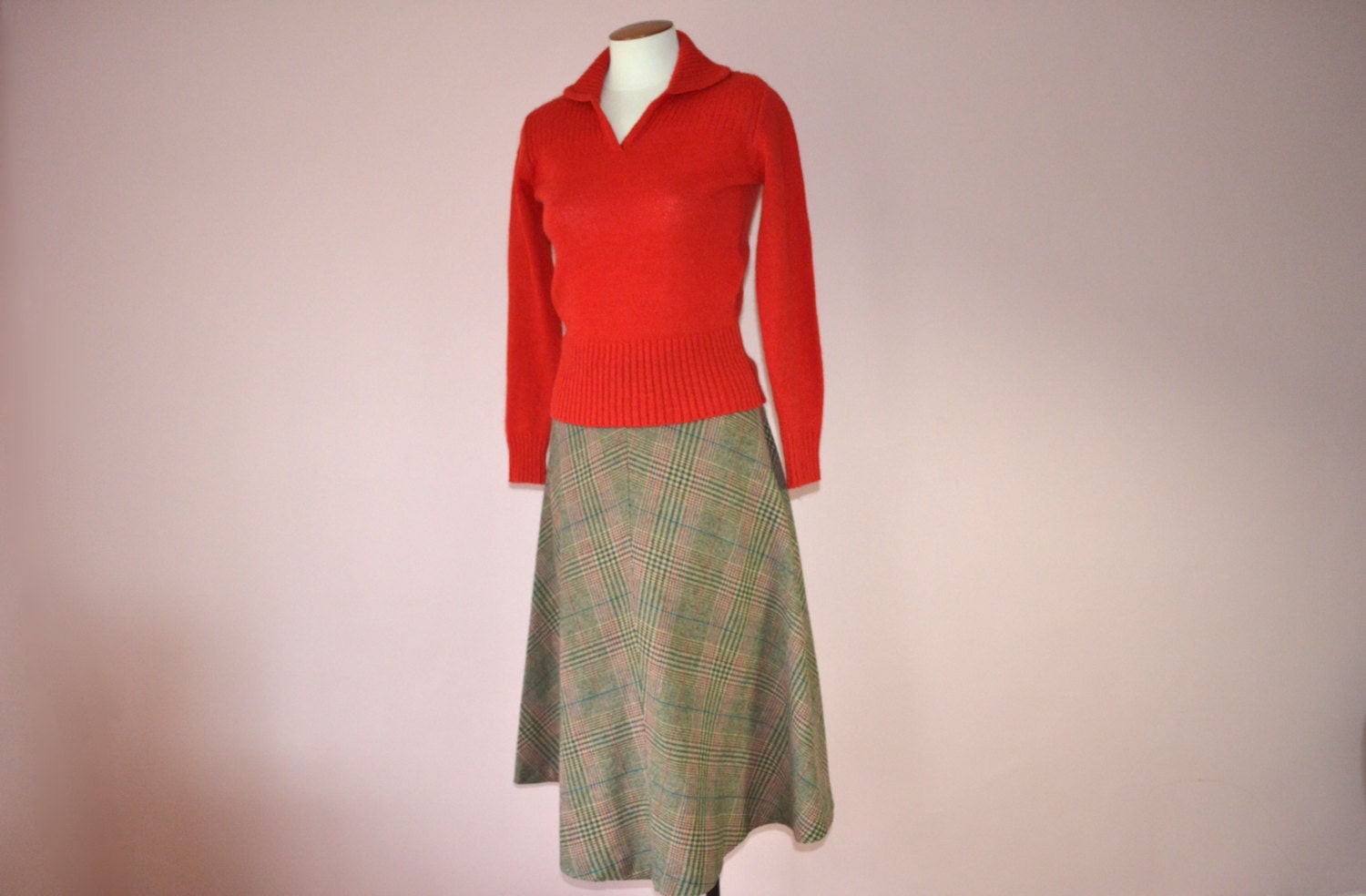 Jahrgang 1970Er-Jahre Plaid A Line Rock. Preppy Style. Boot Fall Farben. Größe 6 8 Small-Vds117 Jahrgang 1970Er-Jahre Plaid A Line Rock. Preppy Style. Boot Fall Farben. Größe 6 8 Small-Vds117 von LuckiestDuck1