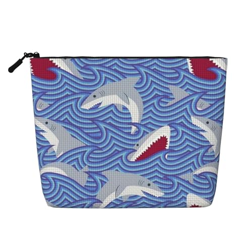 Luckily&Day Kosmetiktasche für Damen, Make-up-Tasche, modische Reisetasche mit großem Stauraum, Geschenke für Frauen, Schwarz, Einheitsgröße, Schwarz, One Size von Luckily&Day