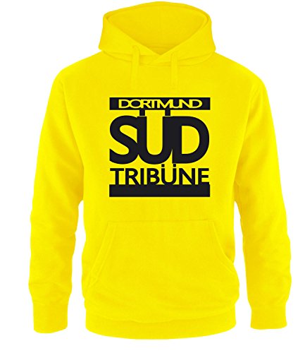 Luckja Dortmund Südtribüne Herren Hoodie Gelb-Schwarz Grösse L von Luckja