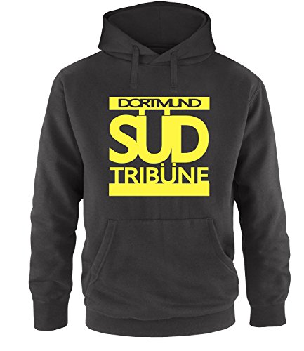 Luckja Dortmund Südtribüne Herren Hoodie Schwarz-Gelb Grösse XL von Luckja