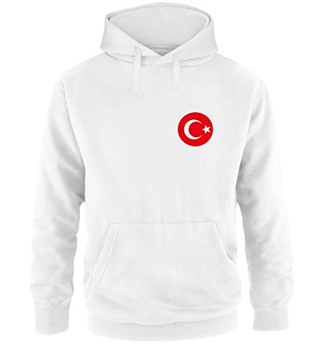 Luckja EM 2016 Trikot Türkei Fanshirt EM02 Herren Hoodie von Luckja