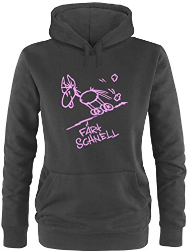 Luckja Färt schnell Damen Hoodie von Luckja