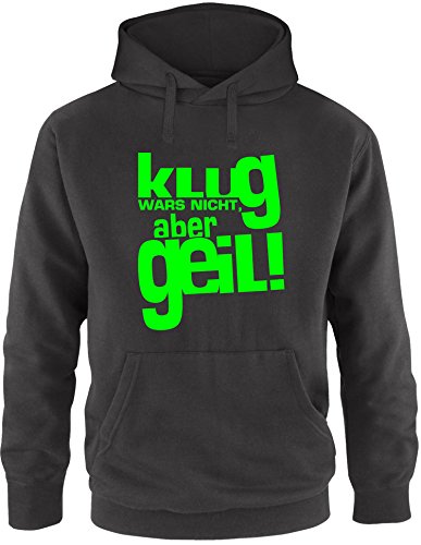 Luckja Klug war es Nicht Aber Geil Herren Hoodie von Luckja