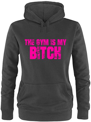 Luckja The Gym is My Bitch Damen Hoodie von Luckja