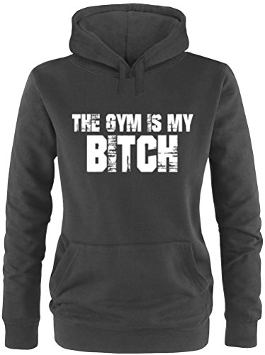 Luckja The Gym is My Bitch Damen Hoodie von Luckja