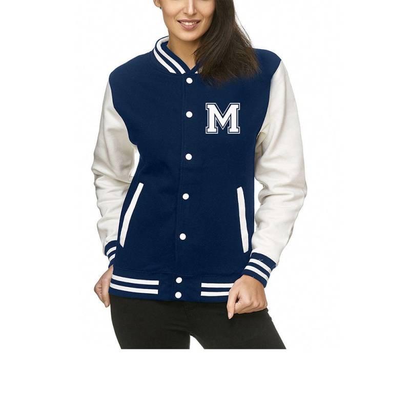 Damen Und Herren College Jacke Mit Initiale | Personalisierte Wunschbuchstabe Oder Zahl Im College-Look von LuckjaGmbH