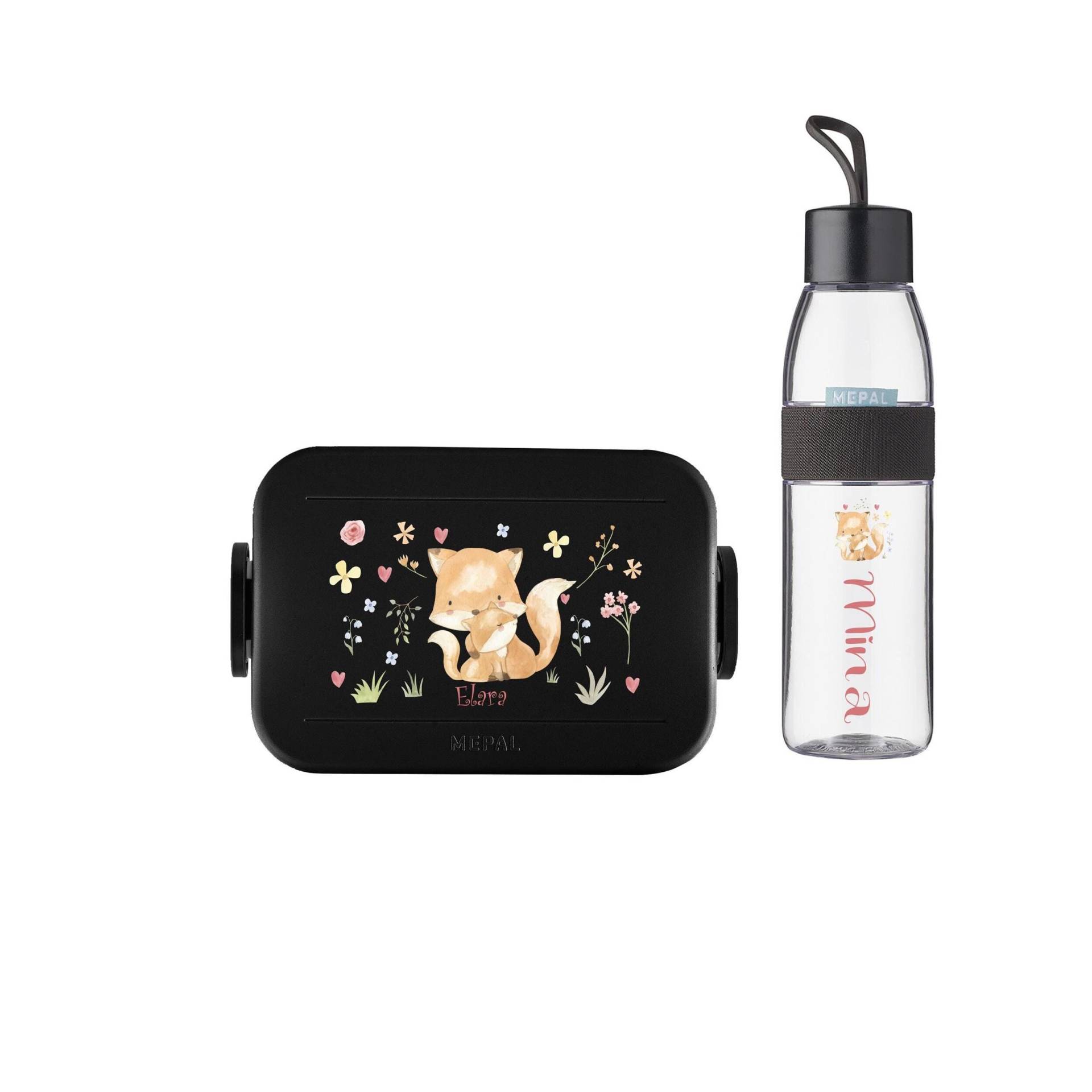 Mepal Set Nordic Black Edition I Niedliche Tiere Personalisert Mit Eurem Wunschnamen Mepal Set Nordic Black Edition I Niedliche Tiere Personalisert Mit Eurem Wunschnamen von LuckjaGmbH