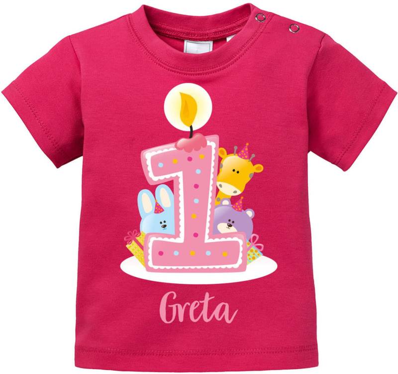 Personalisiertes Kinder T-Shirt Zum 1 Geburtstag | Geburtstagsshirt - Pulli Für Ersten von LuckjaGmbH