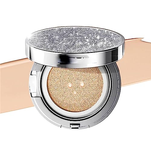 Concealer-Luftkissen, Damen Luftkissen, Hydrating Cushion Foundation, atmungsaktives Luftkissen für das Gesicht mit Puff – feuchtigkeitsspendendes, langanhaltendes, aufbaubares Luftkissen für Luckxing von Luckxing