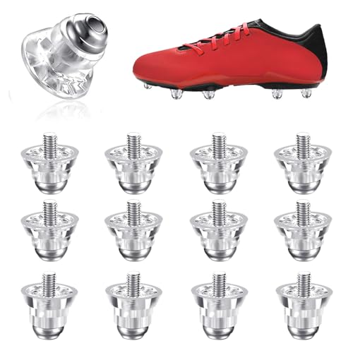 Fußballschuh-Ersatzstollen | 12-teiliges Ersatzset für Fußballspikes - Mit Metallkopf-Rugby-Schuhstollen für Männer, Frauen, Jungen und Mädchen, Fußballschuhe Luckxing von Luckxing