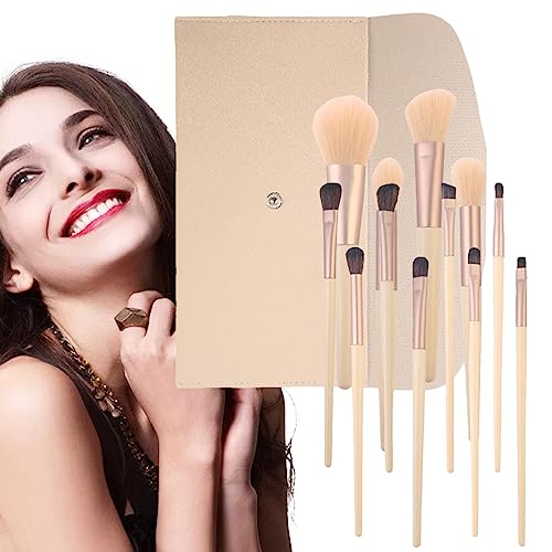 Gesichtspinsel Beauty-Tools - Tragen Sie sogar einen weichen Pinsel für professionelle Lidschatten auf - Concealer, weicher Pinsel, professionell, gleichmäßiges Auftragen von Augenbrauen, Luckxing von Luckxing