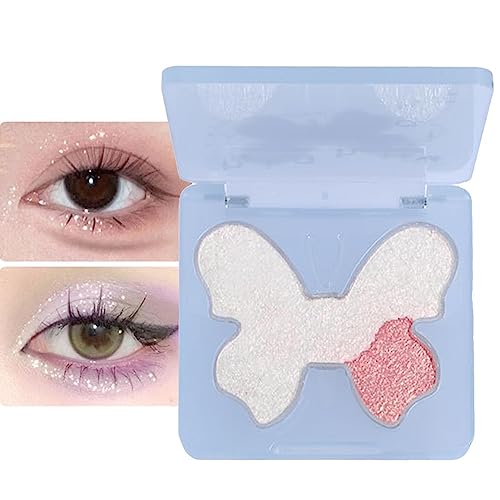 Glitzer-Lidschatten-Palette - Funkelnder Lidschatten-Glitzer | Langlebiger, feiner Puder, hochpigmentiert, Highlighter für Augen, Wangenknochen und Nasenrücken Luckxing von Luckxing