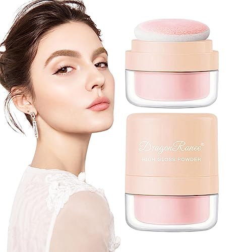 Körper-Highlight-Puder - Gesichtsrouge und Puder,Erhellen Sie das Luftpolsterpuder-Ganzkörper-Schimmer-Make-up für einen strahlenden Look für Frauen und Männer Luckxing von Luckxing