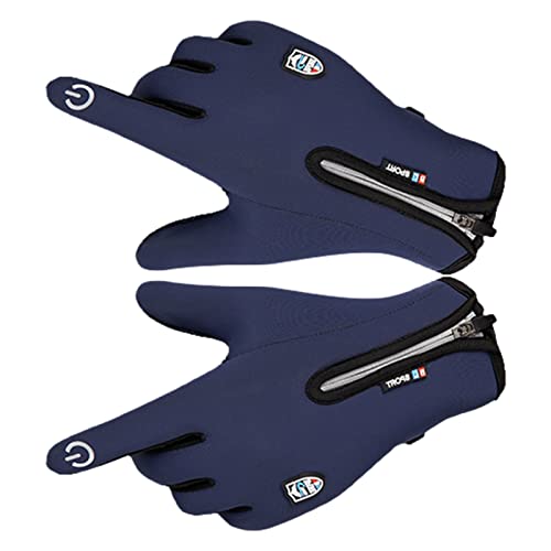 Luckxing Touchscreen-Gaming-Handschuhe, Reißverschluss Winterhandschuh Touchscreen-Handschuh, Touchscreen-Texting-warme Handschuhe mit Gepunkteter Silikagel-Handfläche, rutschfestem, thermischem Luckxing Touchscreen-Gaming-Handschuhe, Reißverschluss Winterhandschuh Touchscreen-Handschuh, Touchscreen-Texting-warme Handschuhe mit Gepunkteter Silikagel-Handfläche, rutschfestem, thermischem von Luckxing