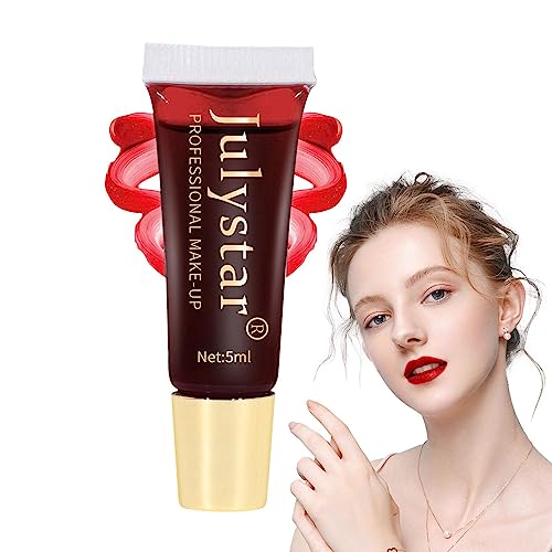 Magische Peel-Off-Lippenstifte - Abziehbarer, farbiger Lip Stain Gloss für Mädchen | Maskentönung, wasserfest und langlebig, leicht abziehbar, Lippenfleck für Geschenke für Frauen und Mädchen Luckxing von Luckxing