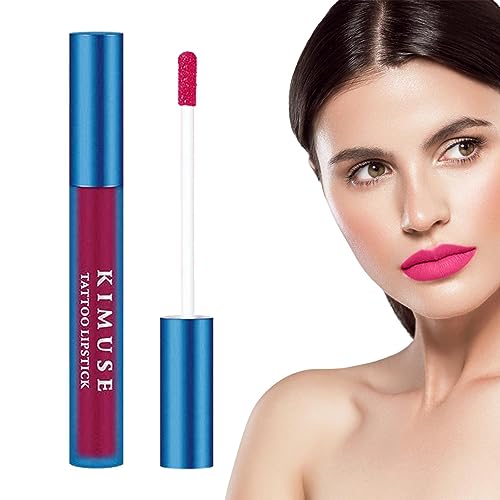 Magische Peel-Off-Lippenstifte | Tätowierender Lip Stain Gloss,Abziehbarer, farbiger Lip Stain Gloss, antihaftbeschichtet, langlebig, wasserfester Lip Stain für Frauen, Geschenke, für Mädchen Luckxing von Luckxing