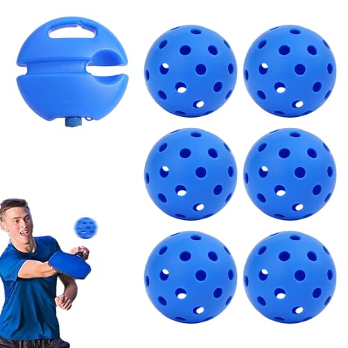 Match Buddy Ball,Match Buddy Ball Trainer | Professionelle Balltrainingshilfen | Professionelle Balltrainingshilfen mit 40 Löchern, Solotraining und Balltrainer für Erwachsene, Kinder Luckxing von Luckxing