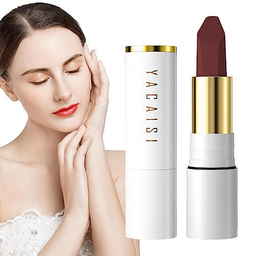 Matter, langanhaltender Lippenstift | Wischfester wasserfester Lipgloss | Antihaft-Cup, langlebiger Lippenstift, wischfester Lippenstift, keine verblassende Farbwiedergabe für Frauen Luckxing von Luckxing