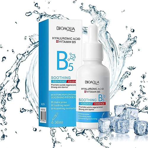 Vitamin-B5-Essenz für das Gesicht | Reparierende Hyaluron-Feuchtigkeitsessenz - Nährende Gesichtsfeuchtigkeitscreme, feuchtigkeitsspendende Gesichtspflege für Mädchen, Frauen und alle Luckxing von Luckxing