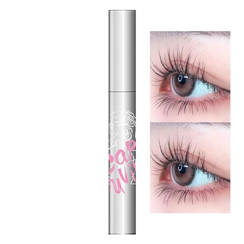 Volumen-Mascara - Wasserfeste verlängernde Mascara - Flüssige Wimpernverlängerungen, kein Verklumpen oder Abblättern, Anheben, Locken, Vervielfachen des Augen-Make-ups, Anheben und Aufbau der Luckxing von Luckxing