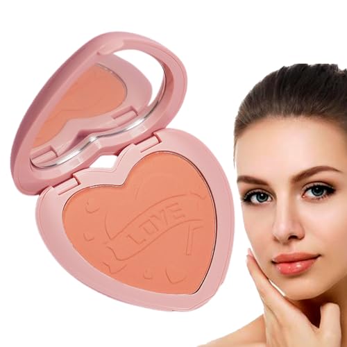 Wangen-Rouge-Puder,Natürliches Puderrouge für Damen für feine Wangenfarbe | Lässige Damenkosmetik für Dating, Shopping, Zuhause, Arbeiten, Reisen, Treffen Luckxing von Luckxing