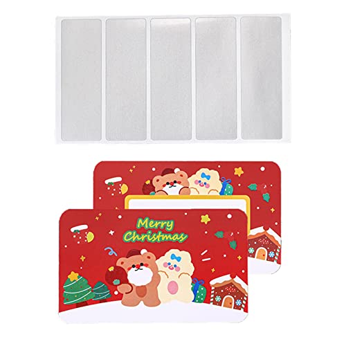 Weihnachts-Rubbelkarte - Kreative Rubbellose - Lustige Weihnachtsaccessoires, festliches Partyzubehör für Klassenzimmer, Zuhause, Party Luckxing von Luckxing