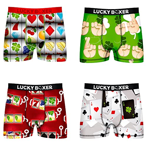 Lucky Boxer Herren 4er Slips, Pack 4pcs PK2345, Medium von Lucky Boxer